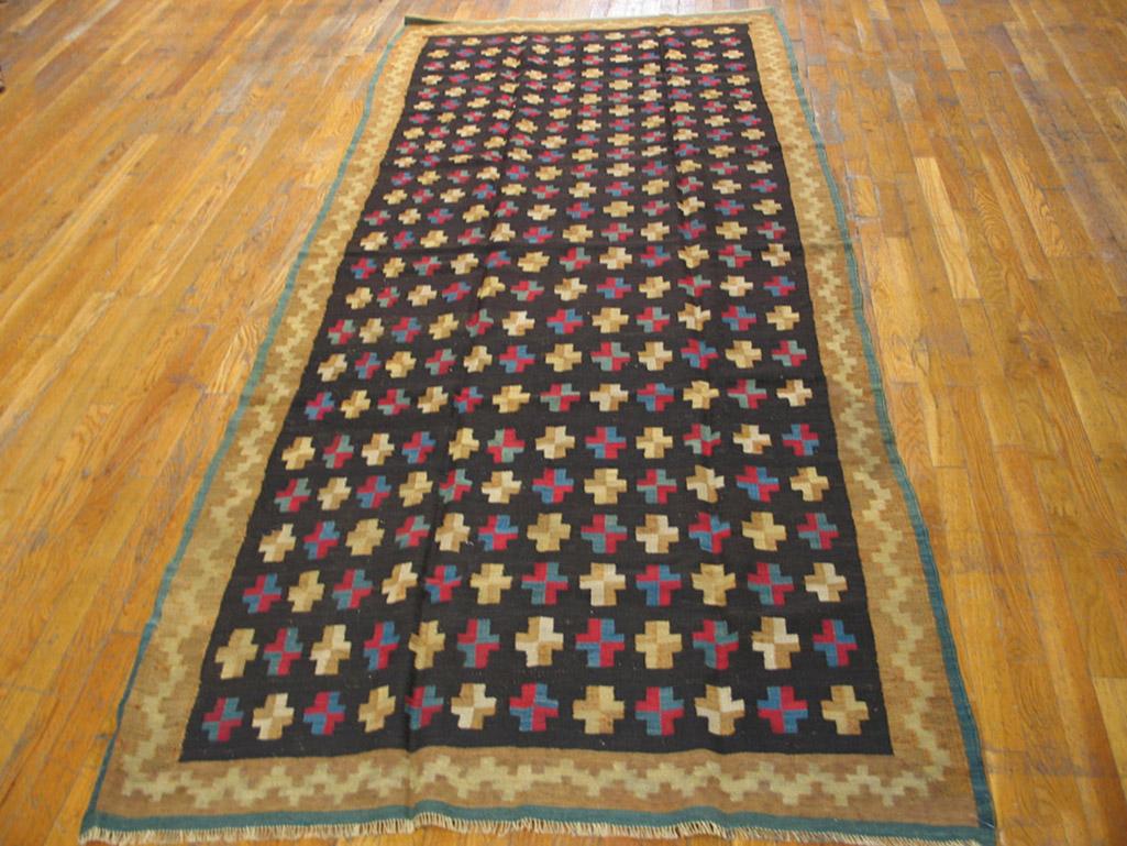 Antique European Besserabian rug. Size: 4'2