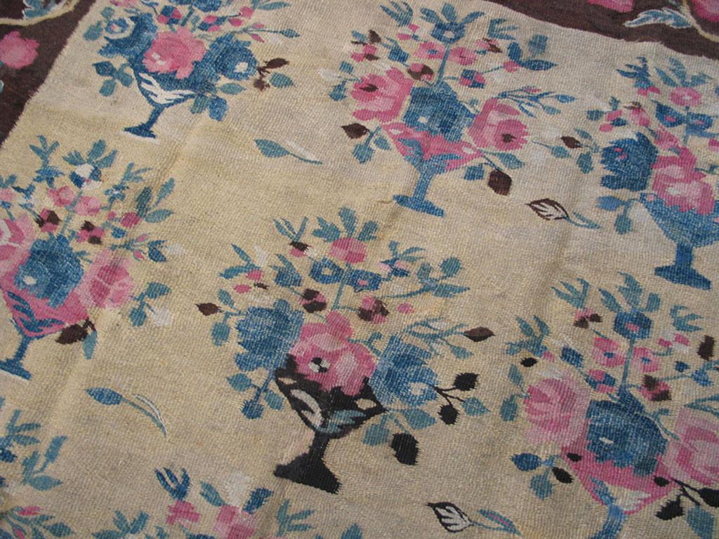 Antique European Besserabian Rug In Good Condition For Sale In New York, NY