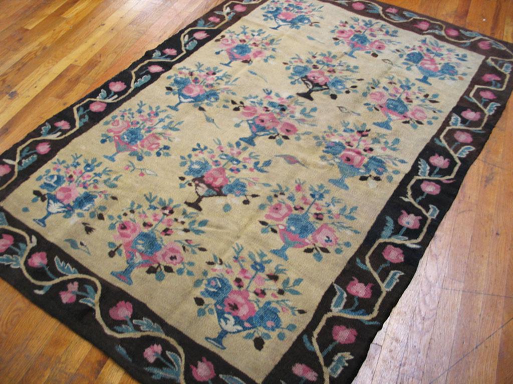 Late 19th Century Antique European Besserabian Rug For Sale