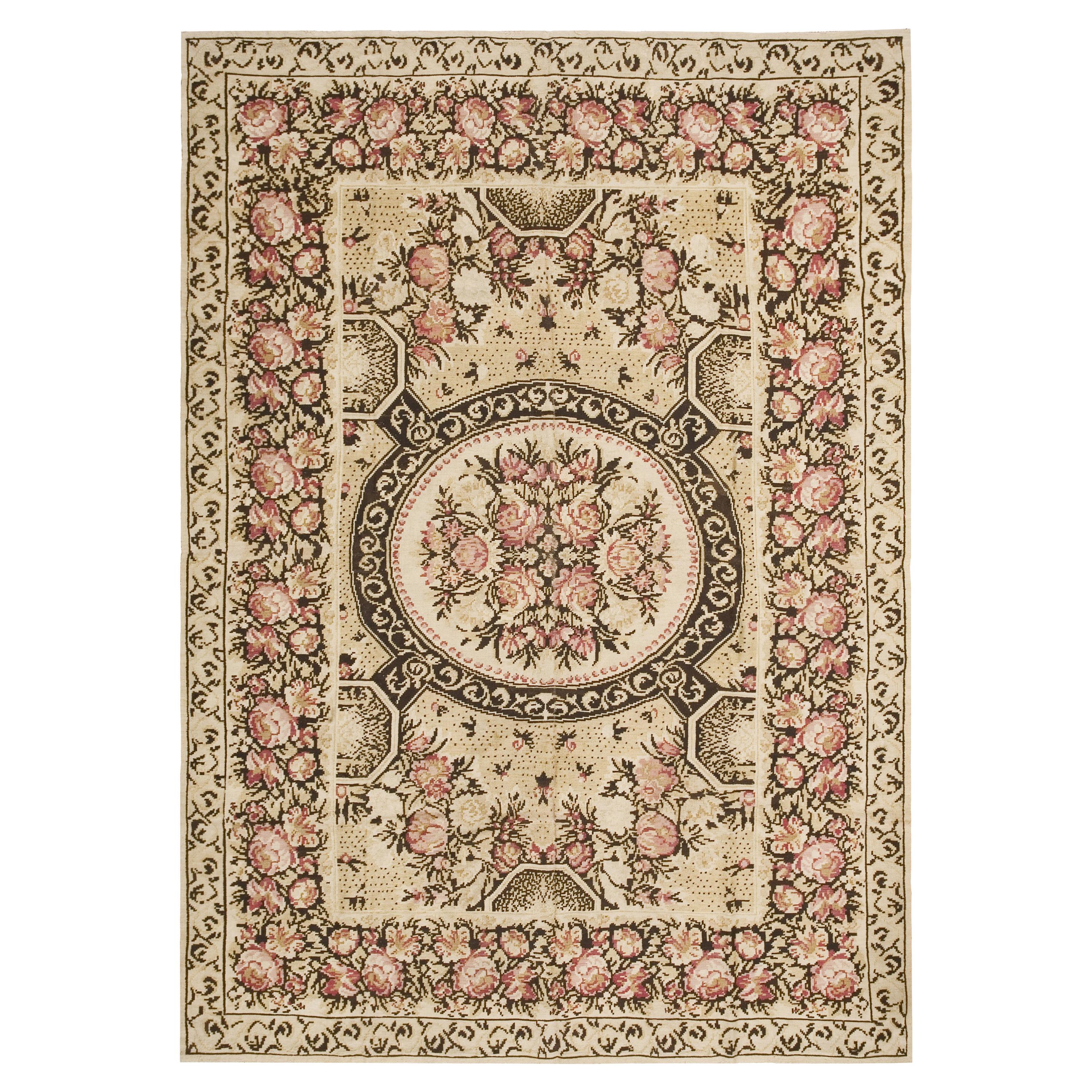 Mid 19th Century Besserabian Flat-Weave Carpet ( 7'6" x 10'6"- 228 x 320 )