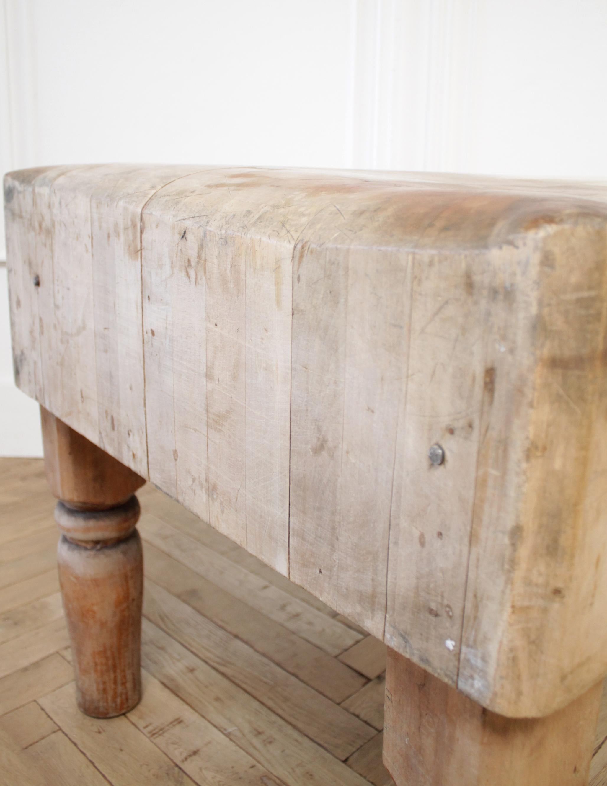 Antique European Butcher Block 4