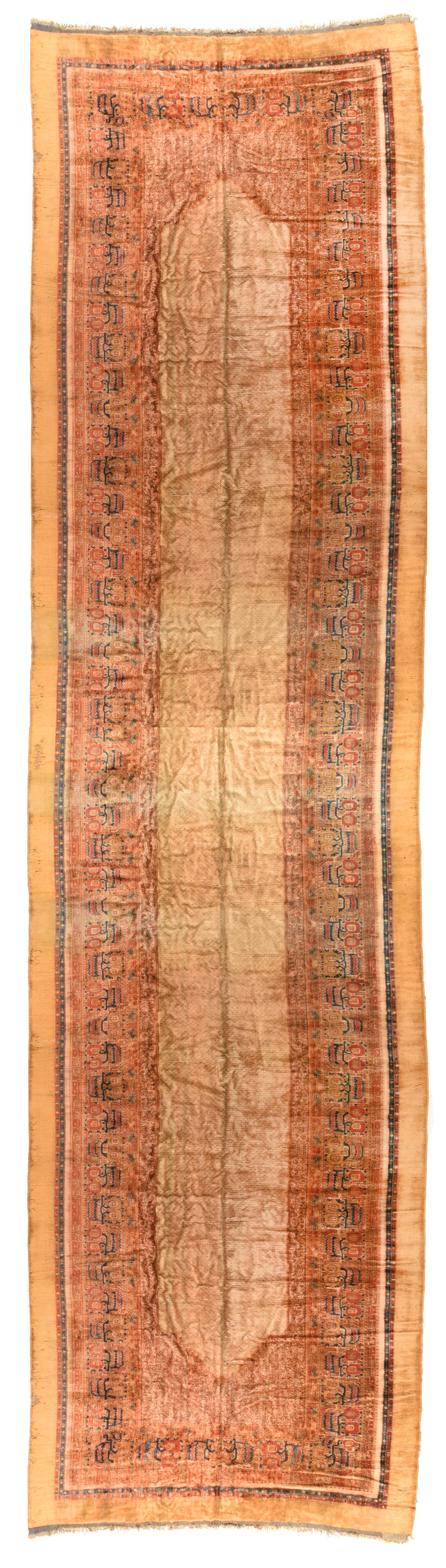 Antique Persian Sarab Runner 9'4'' x 41'0'' In Excellent Condition For Sale In New York, NY