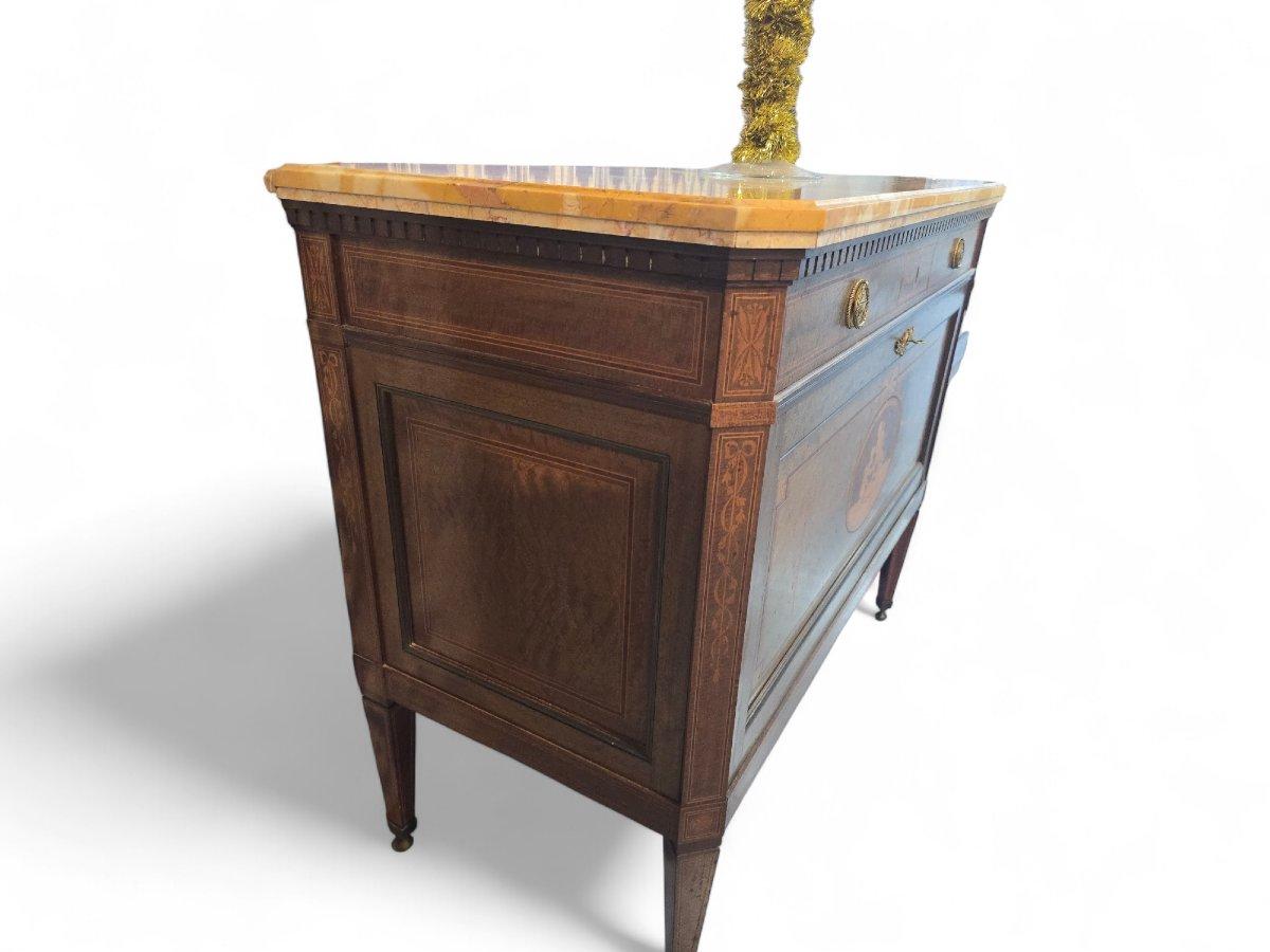 Marqueterie Ancienne commode européenne - 19ème siècle en vente