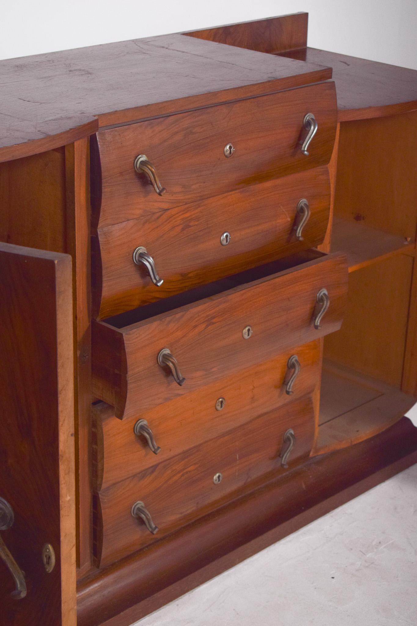 Antique European Deco-Style Sideboard For Sale 4