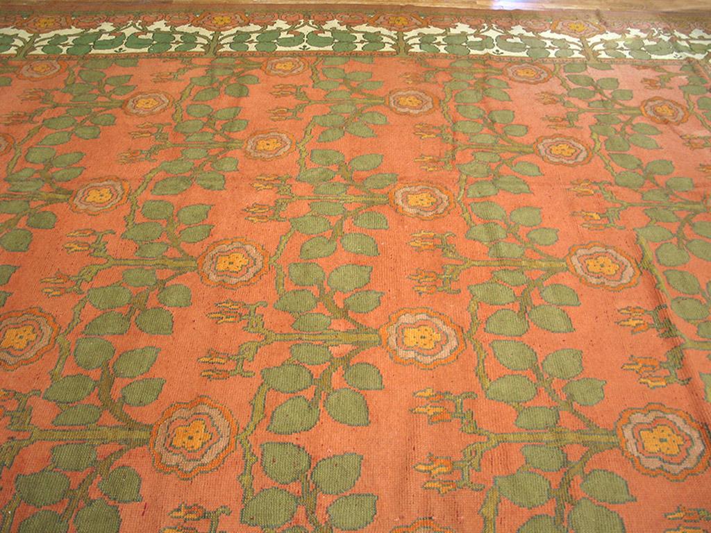 Arts and Crafts Early 20th Century Donegal Arts & Crafts Carpet Designed by C.F.A. Voysey  For Sale