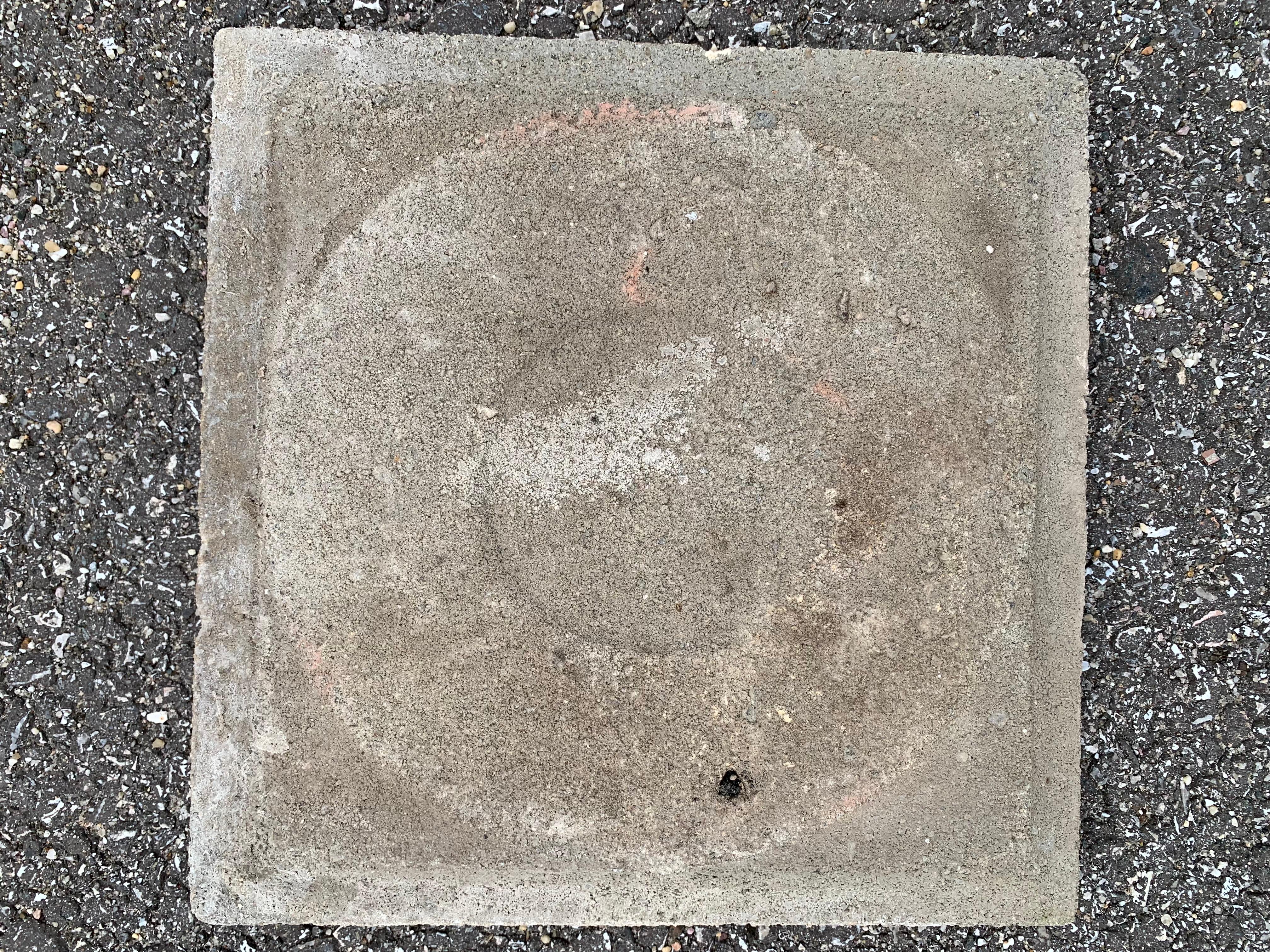 Mid-20th Century Antique European Encaustic Cement Tiles Pre-WWII For Sale