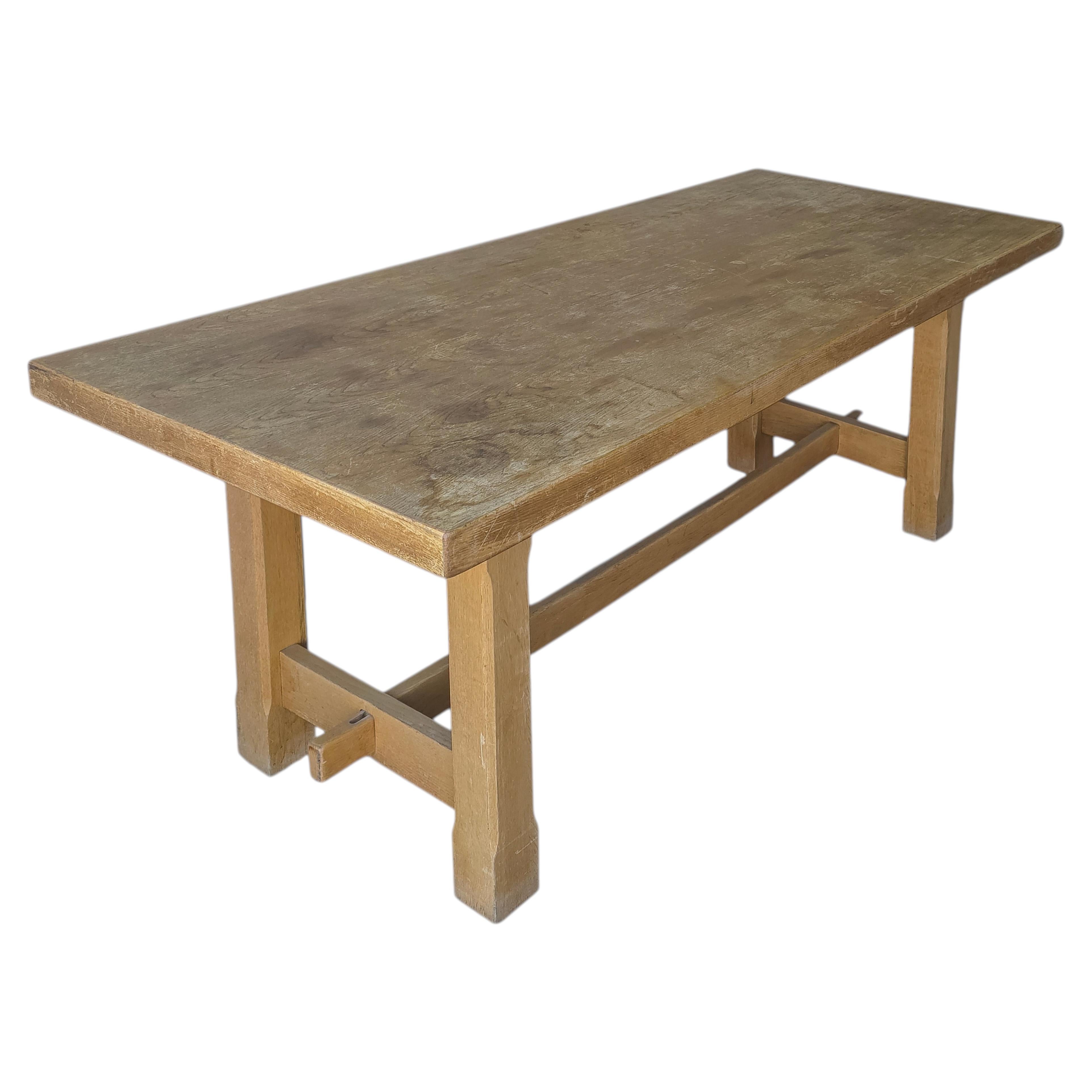 Antique European Farmhouse Dining Table
