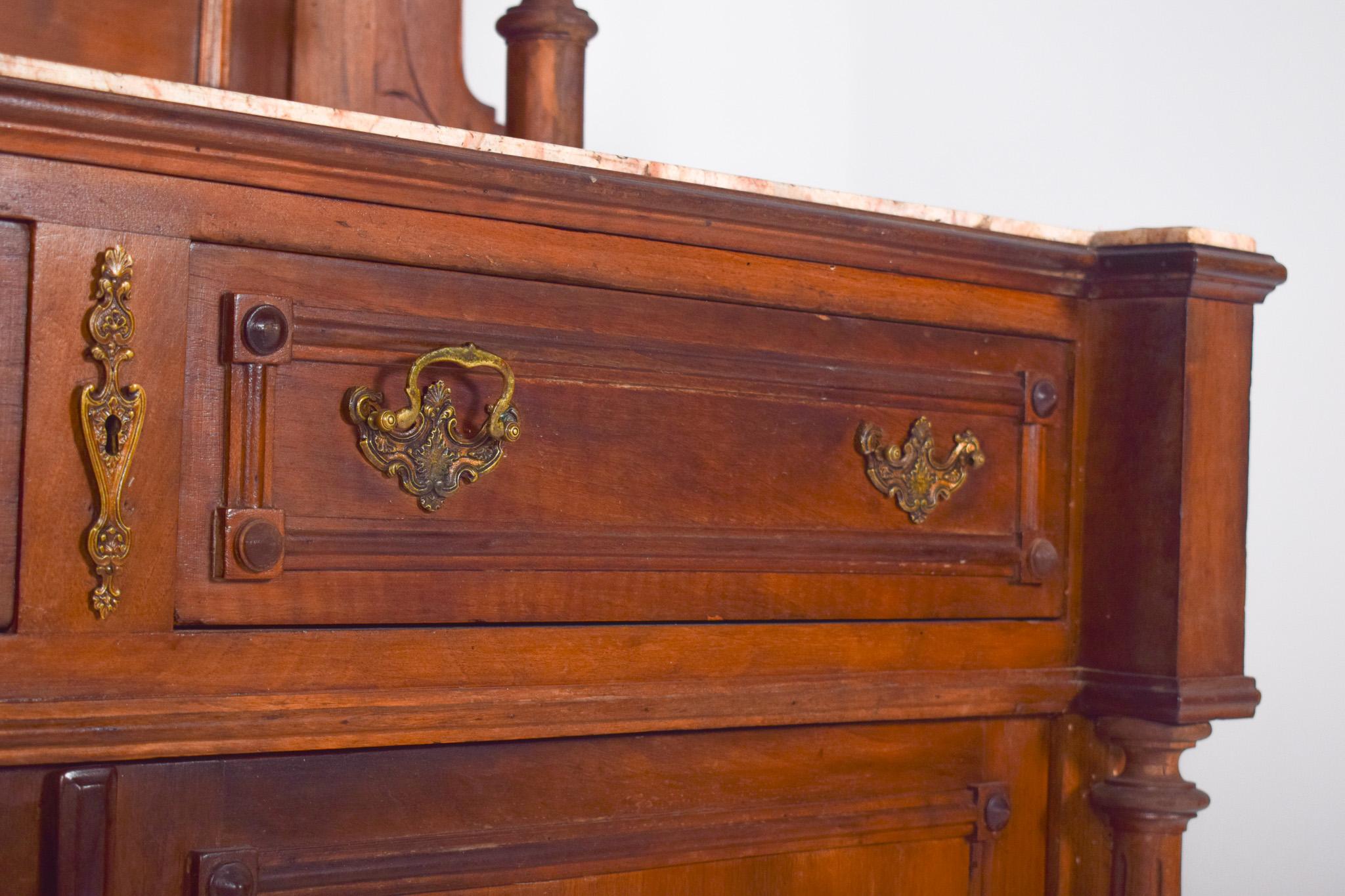 Antique European Henry II-Style Sideboard For Sale 5