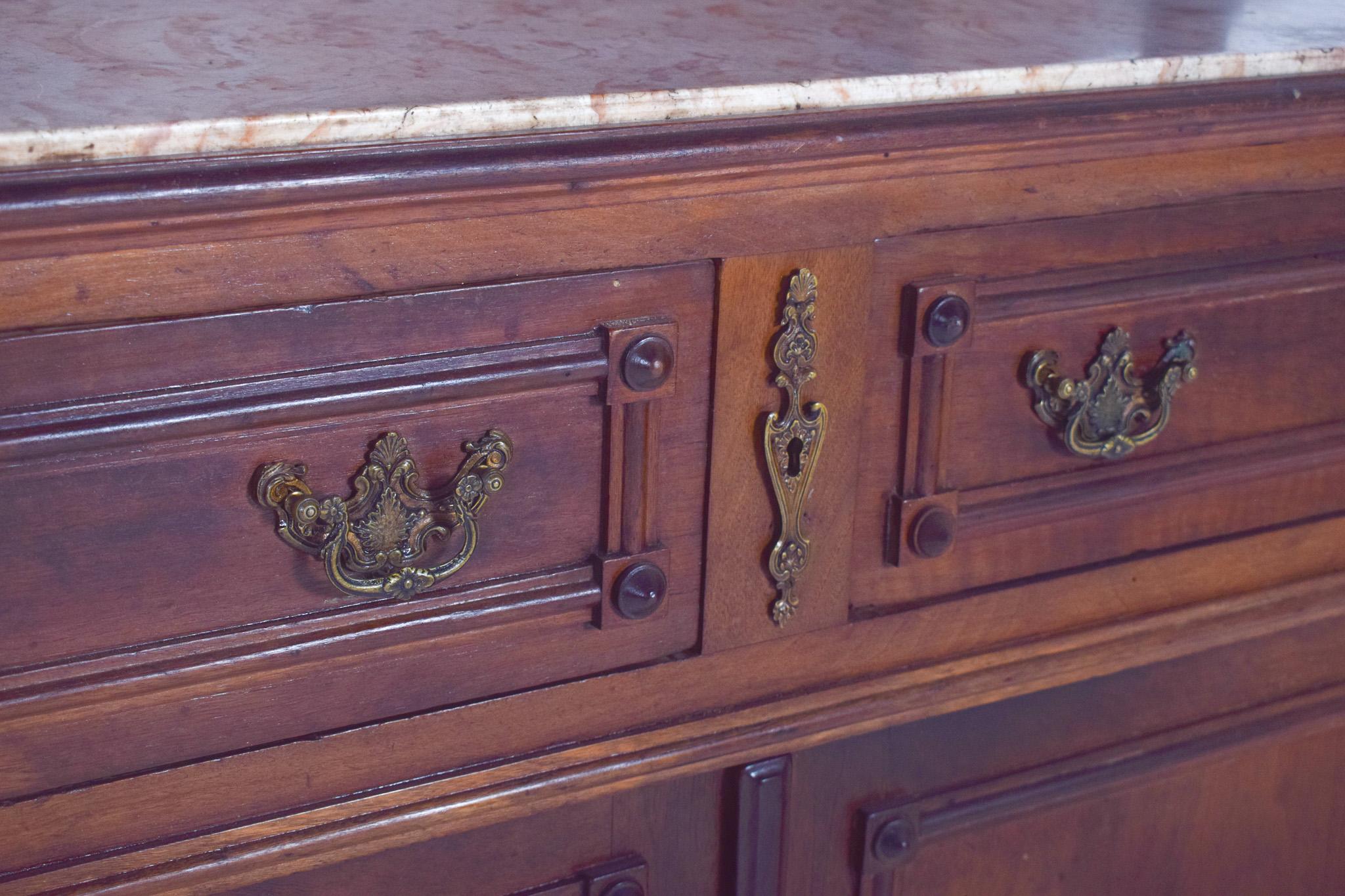 Antique European Henry II-Style Sideboard For Sale 6