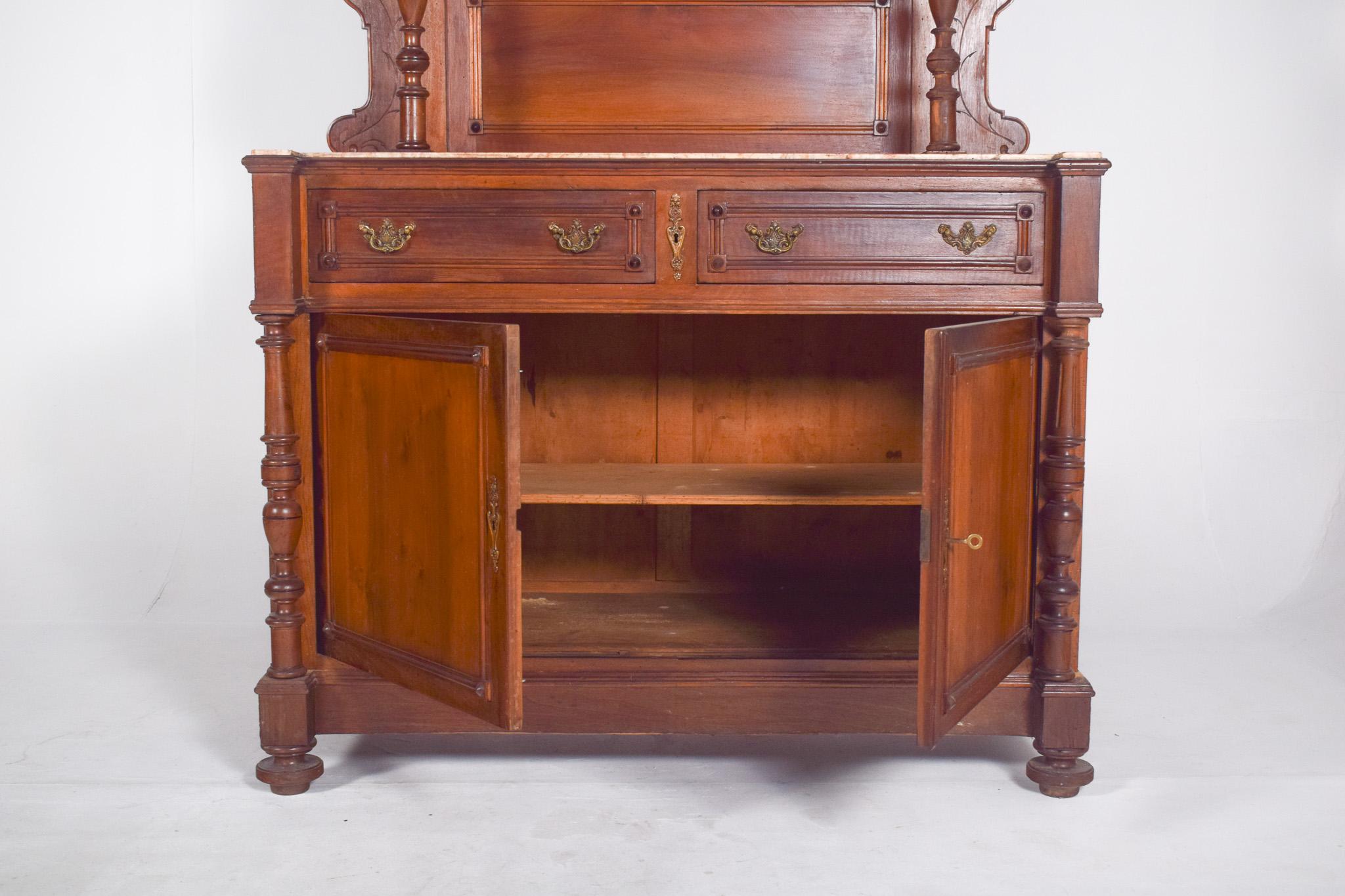 Antique European Henry II-Style Sideboard For Sale 7
