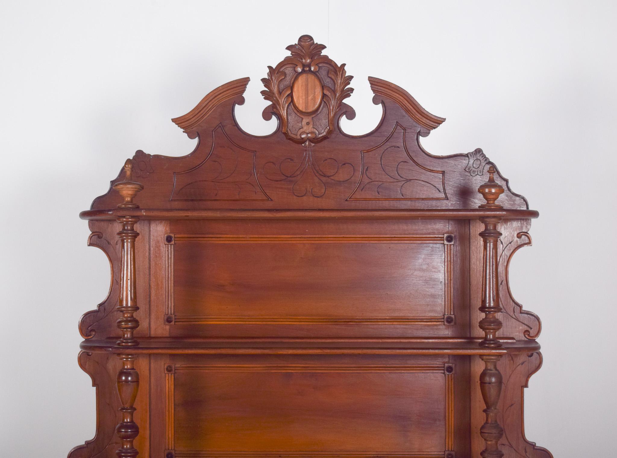 Modern Antique European Henry II-Style Sideboard For Sale
