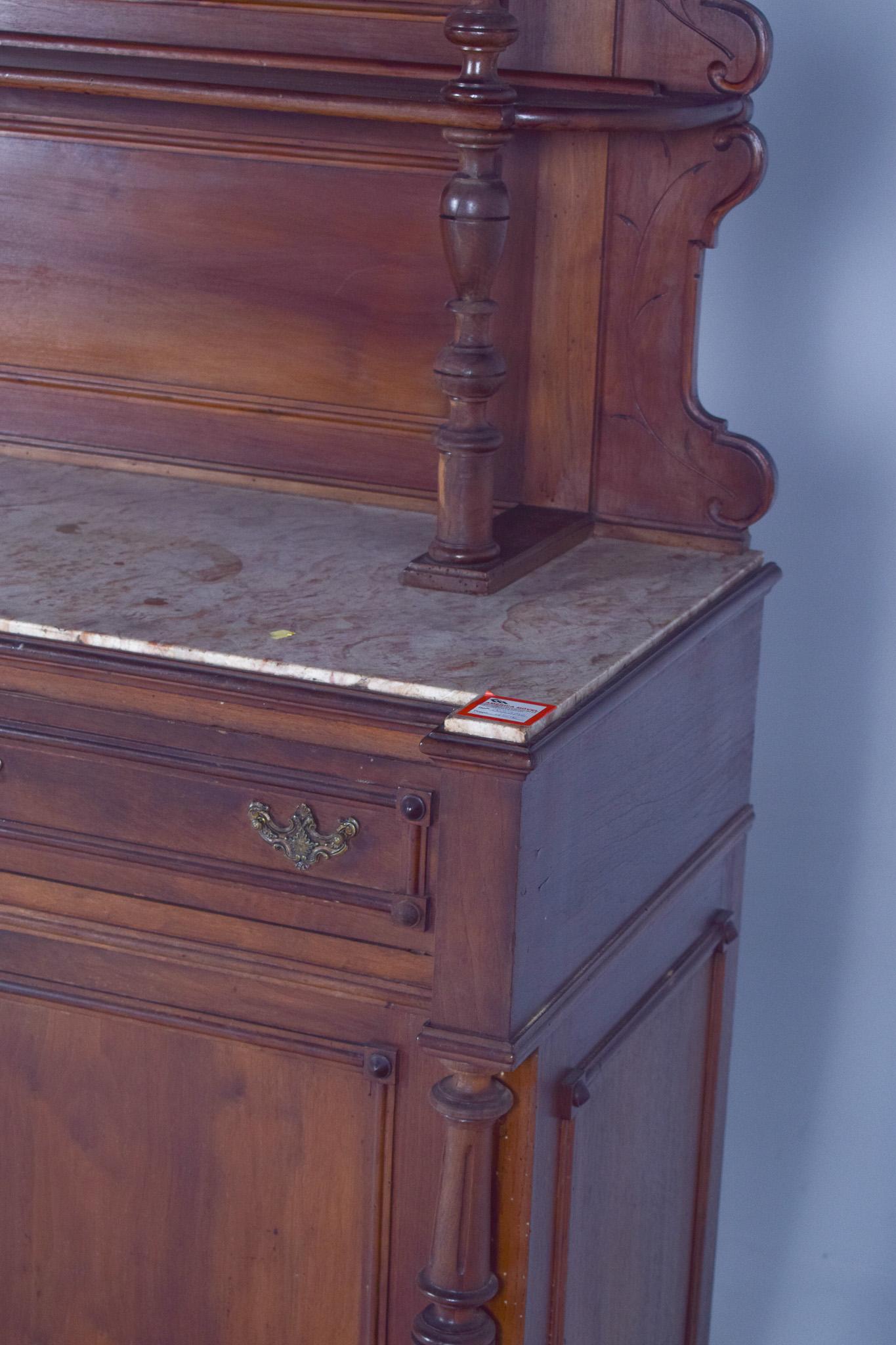20th Century Antique European Henry II-Style Sideboard For Sale
