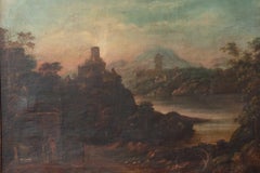 Antique European Landscape Painting