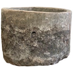 Antique European Limestone Troughs Garden Planter Architectural Element