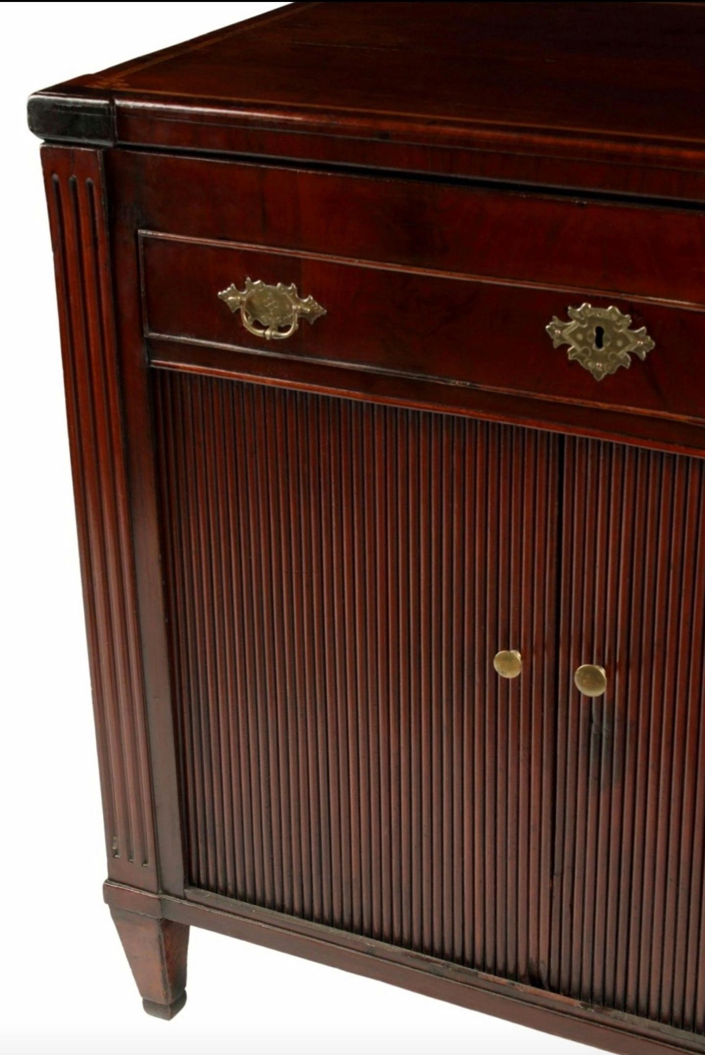 Louis XVI Antique European Metamorphic Buffet Server  For Sale