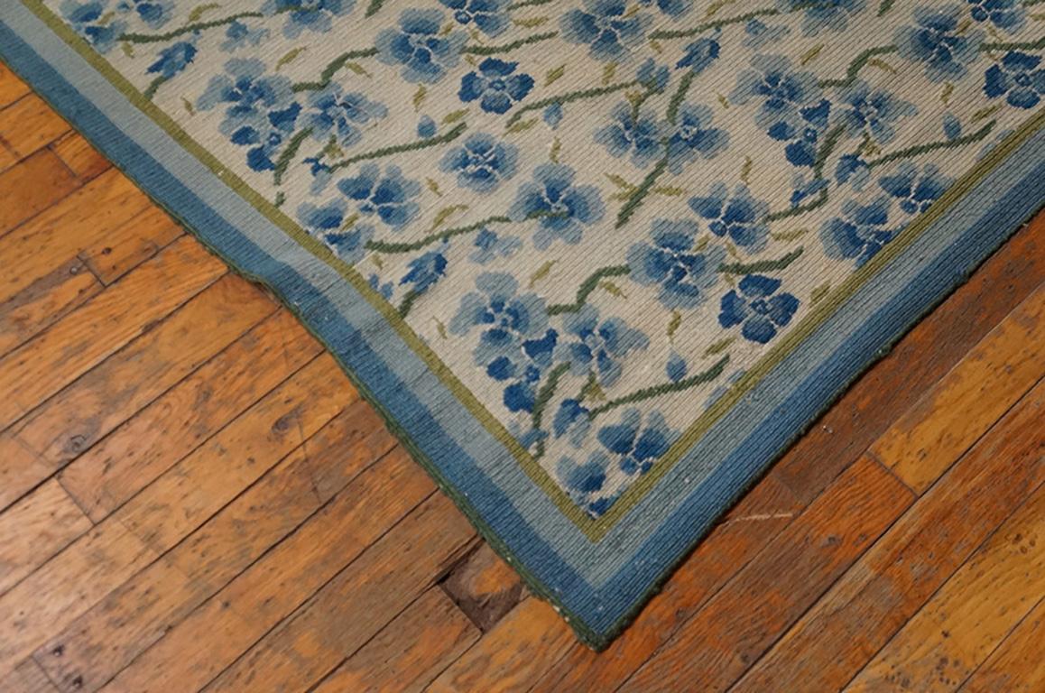 Antique European Needlepoint Rug 10'0