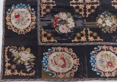 Antique European Needlepoint Rug Doris Leslie Blau