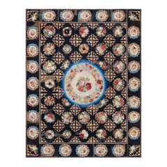 Antique European Needlepoint Rug Doris Leslie Blau