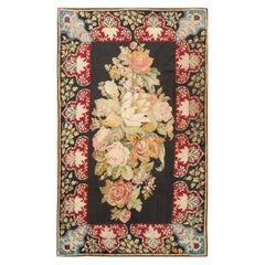 19th Century French Needlepoint Carpet ( 5'2" x 8'8" - 158 x 264 )