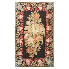 Tappeto francese a punta d'ago del XIX secolo ( 5'2" x 8'8" - 158 x 264 )