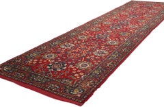 Antique European Persian Floral Rug