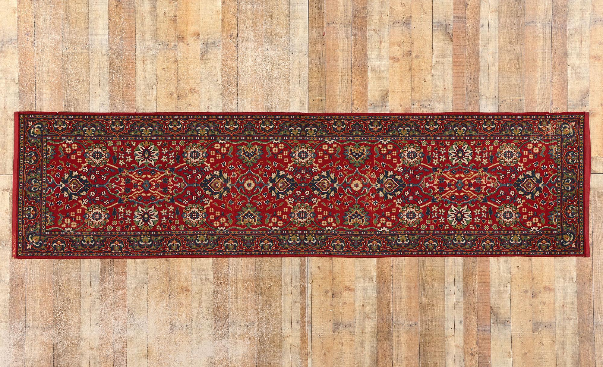 Antique European Persian Floral Rug For Sale 2