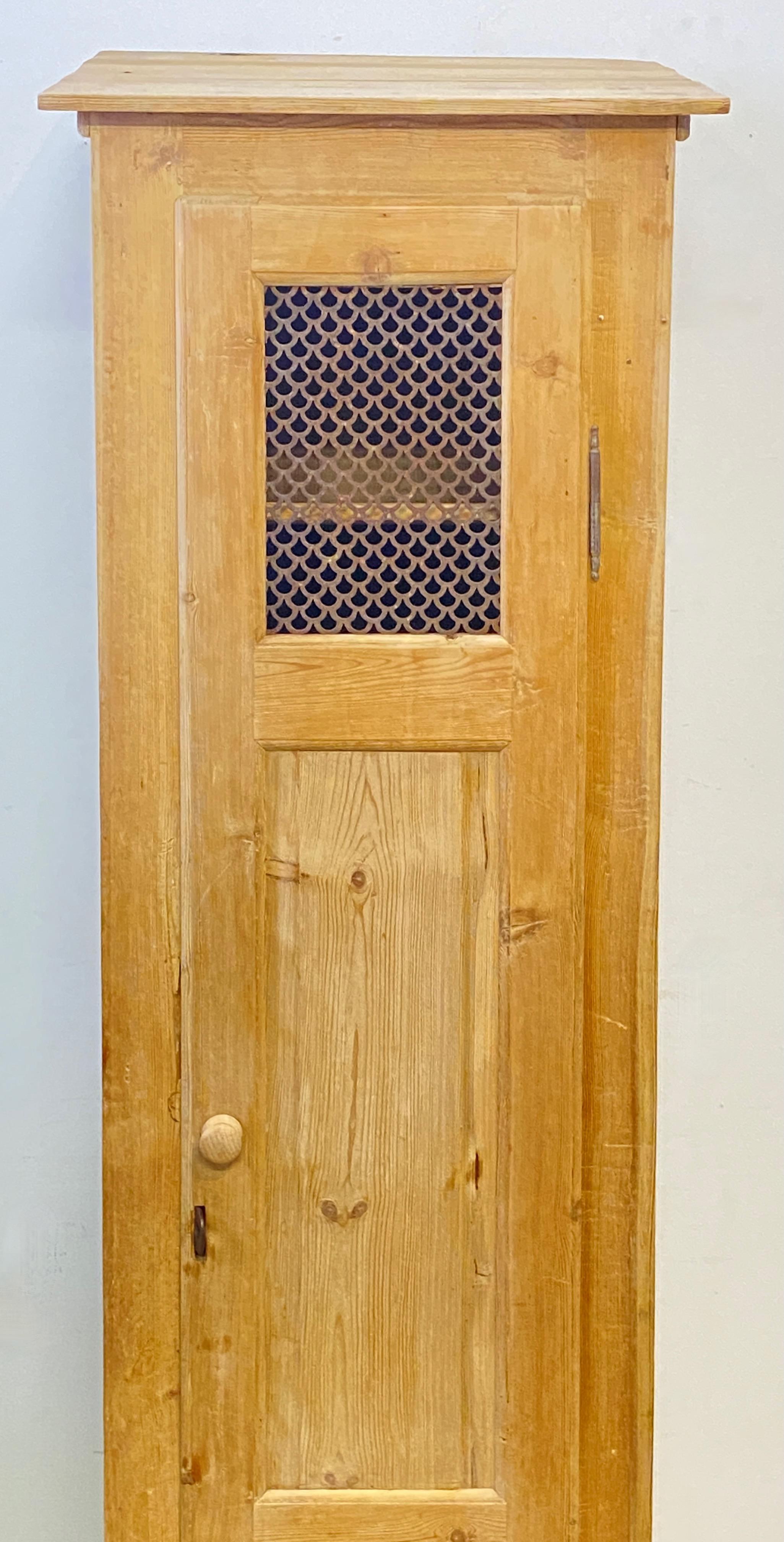 Rustic Antique European Pine Gym / Spa / Swimming Pool Locker, circa 1900