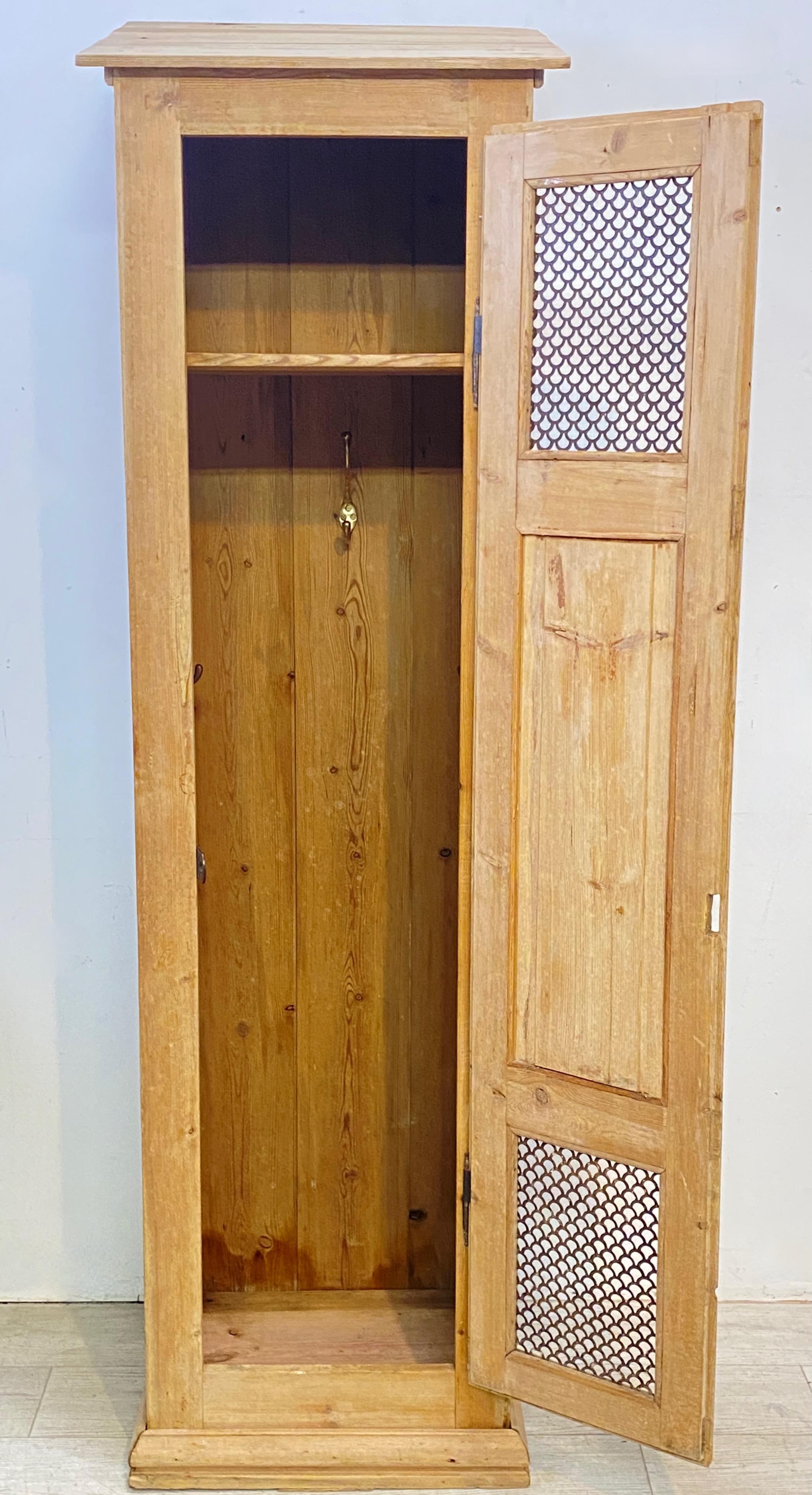 Antique European Pine Gym / Spa / Swimming Pool Locker, circa 1900 1