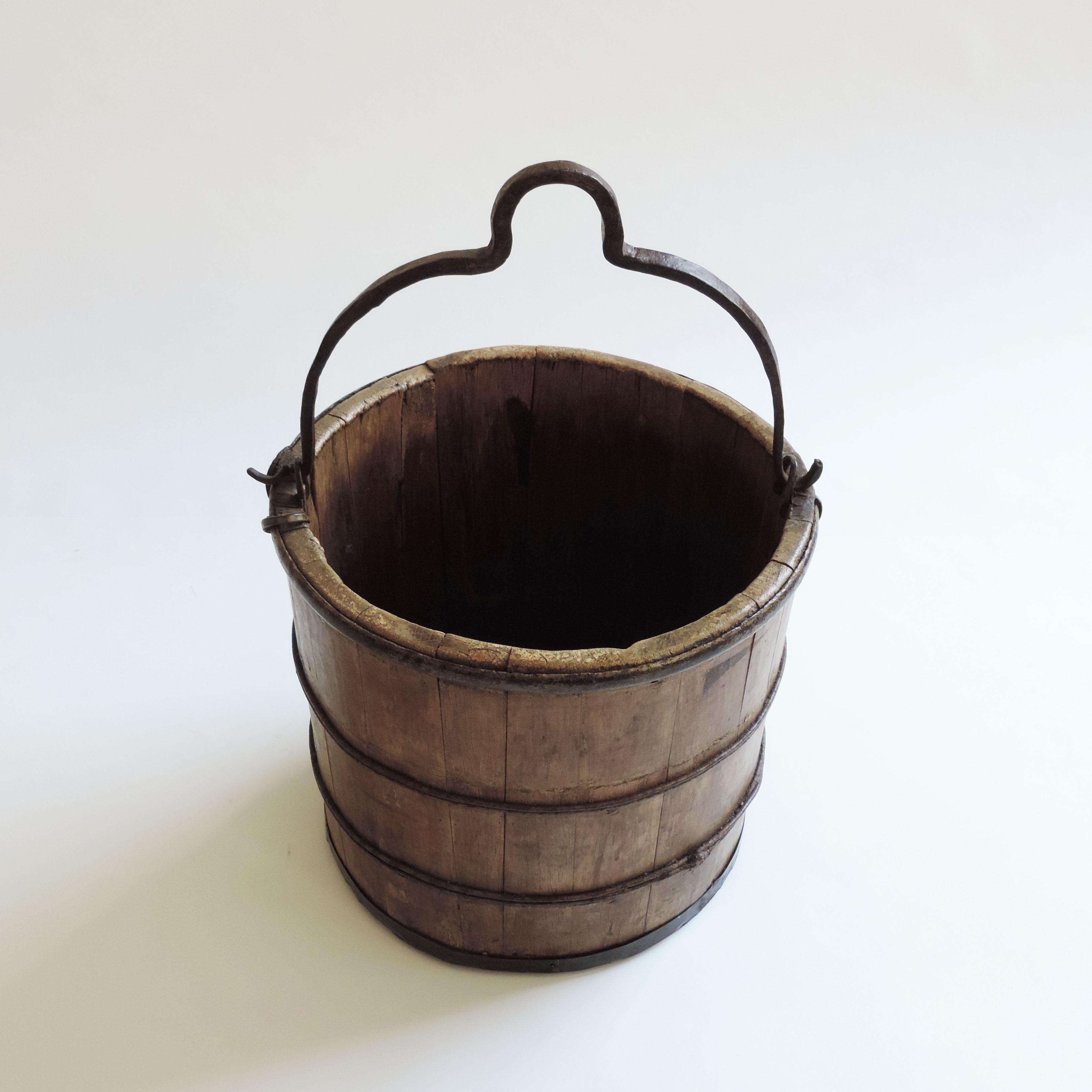 antique buckets