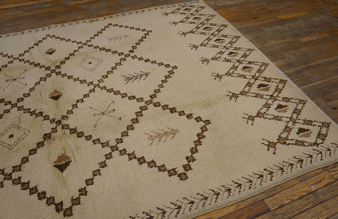 Mid 20th Century Swedish Rya Carpet ( 6' x 8'10