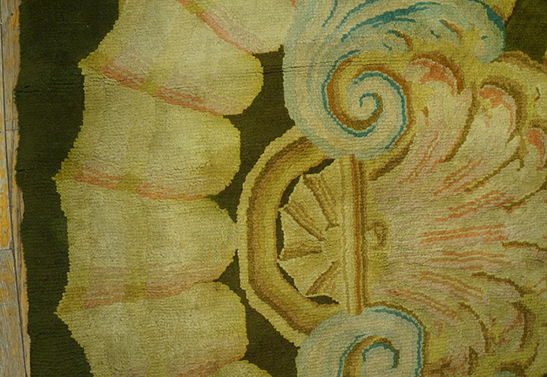 Französischer Savonnerie-Teppich aus der Mitte des 19. Jahrhunderts ( 11''9 x 19''6 - 358 x 595) 3
