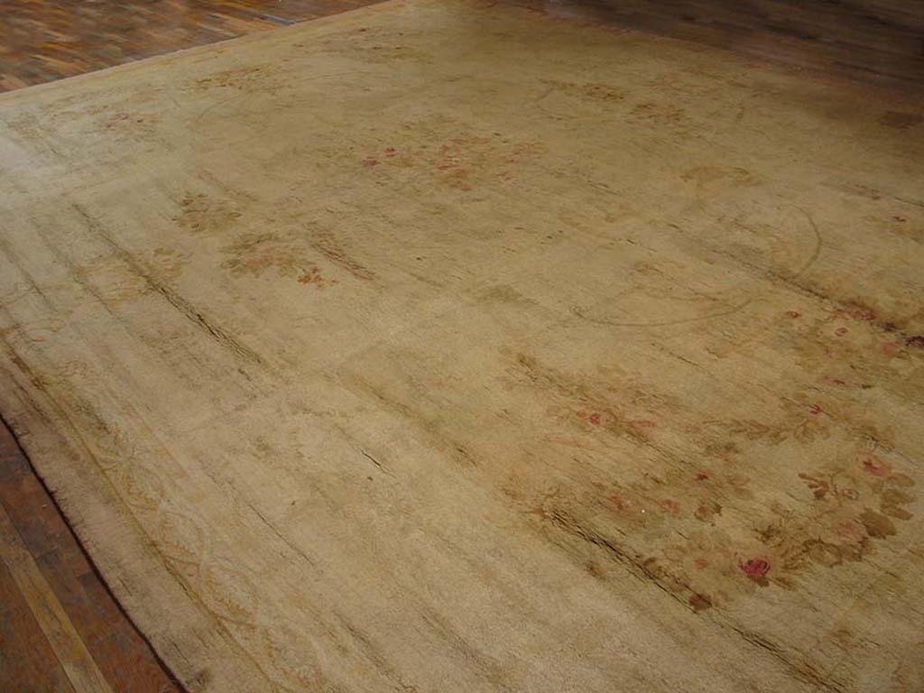 Late 19th Century French Savonnerie Carpet ( 14'6