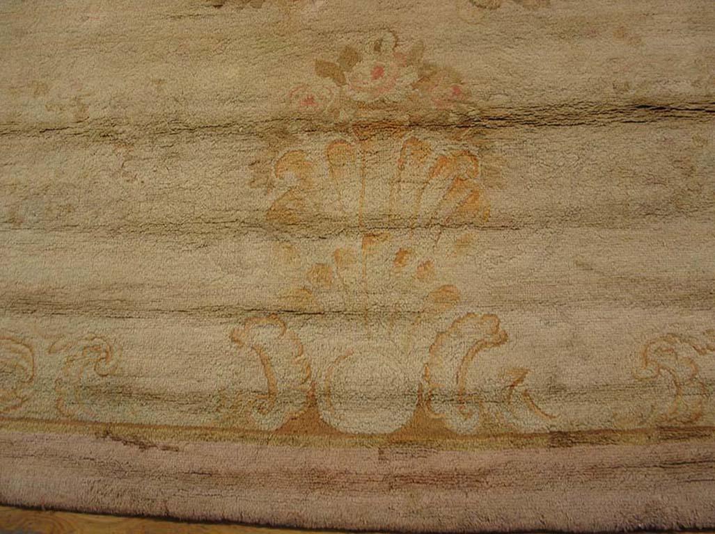 Französischer Savonnerie-Teppich des späten 19. Jahrhunderts ( 14'6
