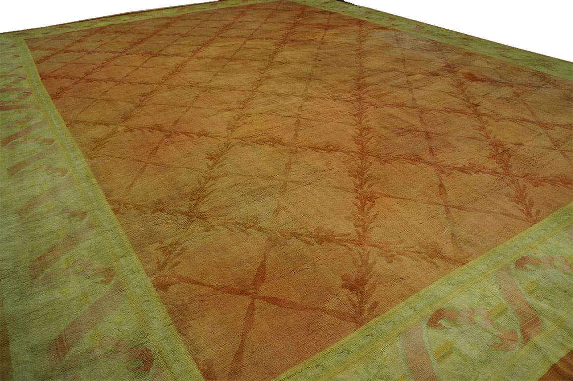  Französischer Savonnerie-Teppich des frühen 20. Jahrhunderts ( 15'6