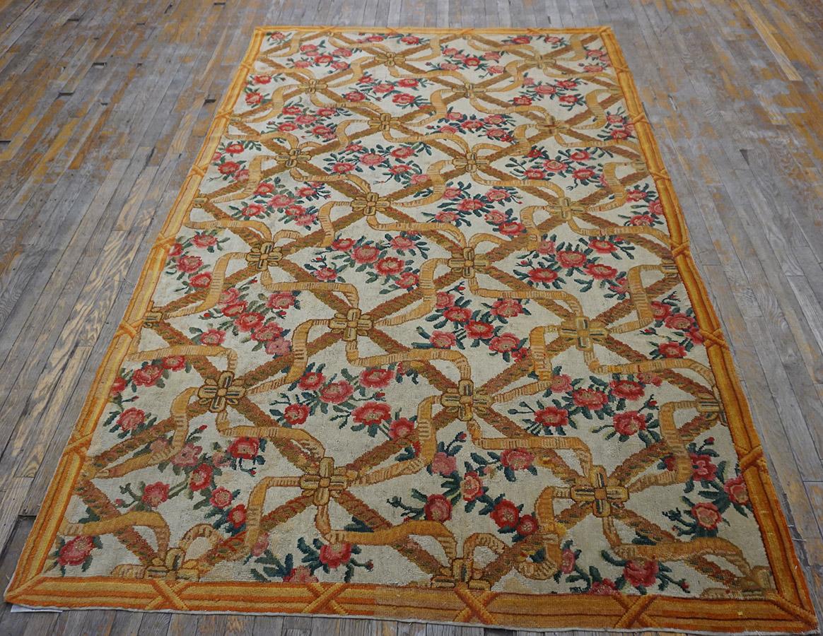 Aubusson 18th Century French Savonnerie Carpet ( 5'6