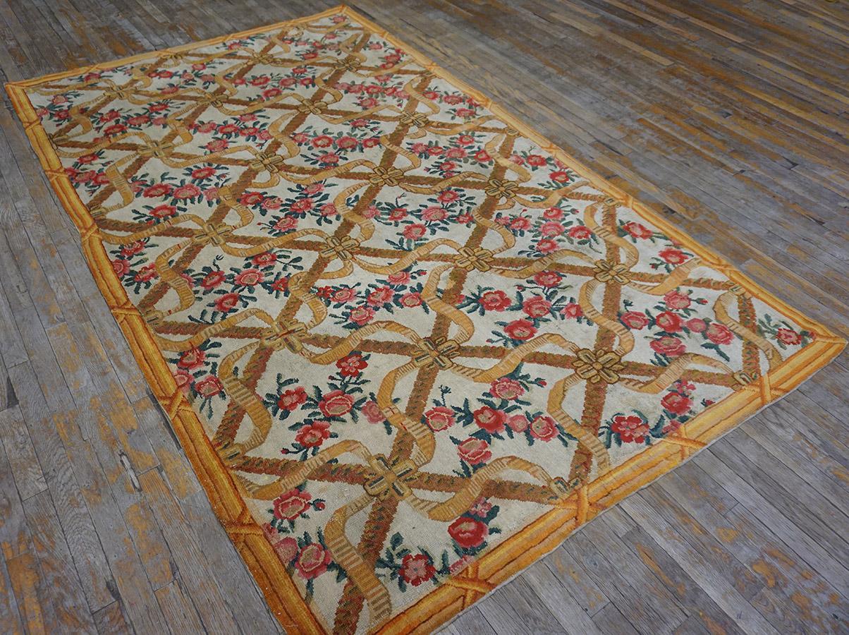 Late 18th Century 18th Century French Savonnerie Carpet ( 5'6