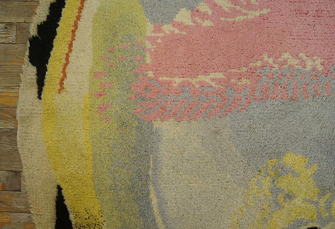 Mid 20th Century French Art Moderne Savonnerie Carpet( 7' 9