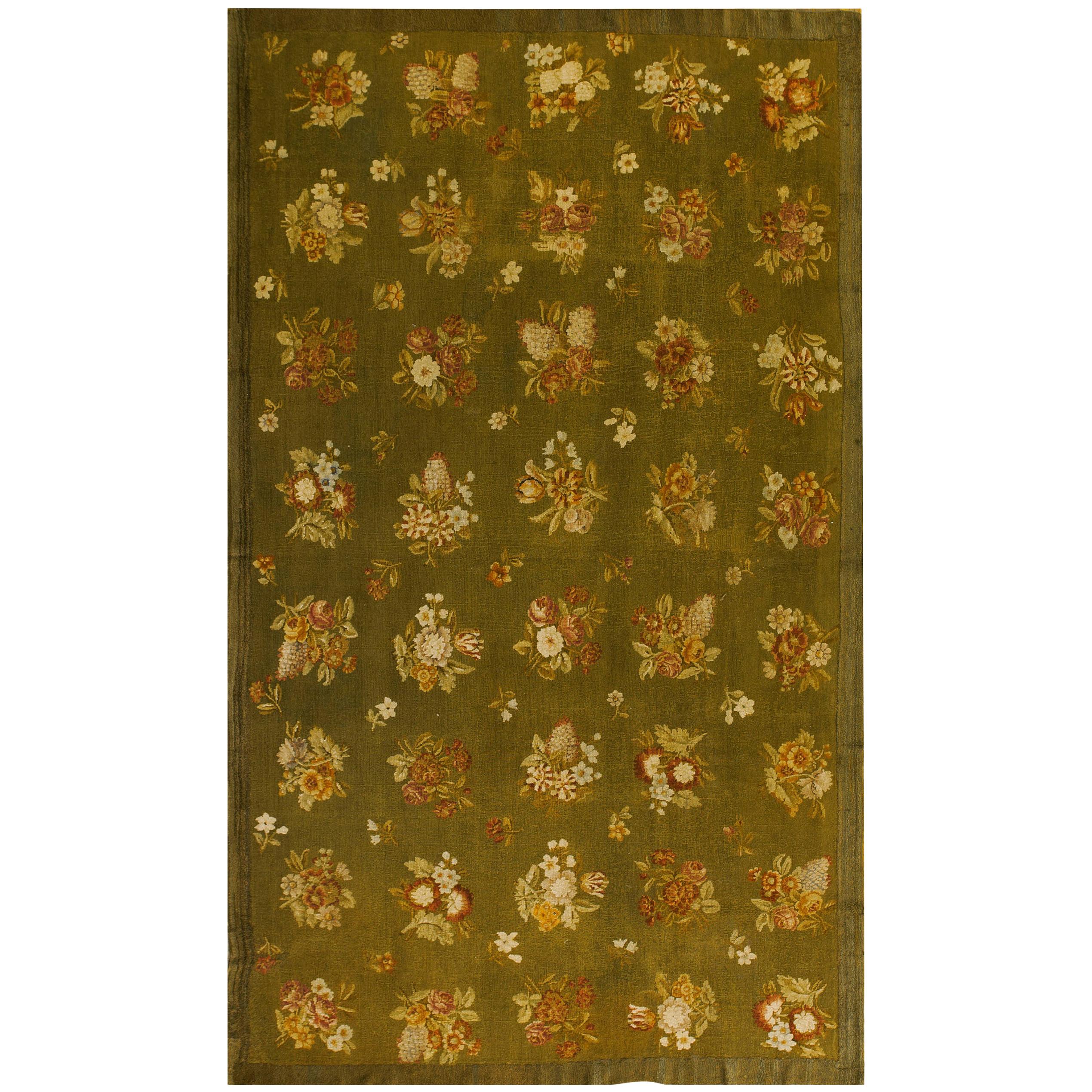Französischer Savonnerie-Teppich aus dem frühen 19. Jahrhundert ( 8'x13'6" - 243x412")