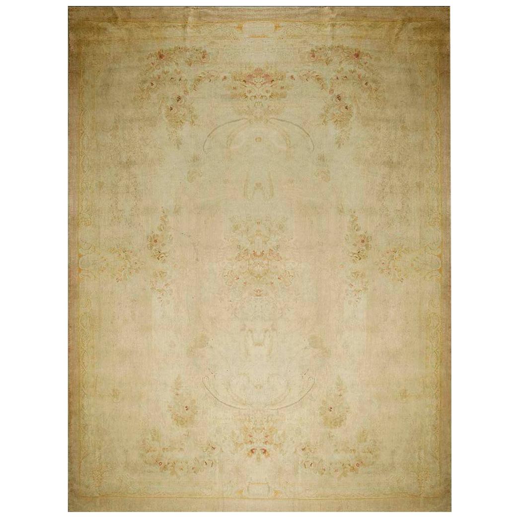 Französischer Savonnerie-Teppich des späten 19. Jahrhunderts ( 14'6" x 18'10" - 442 x 574")