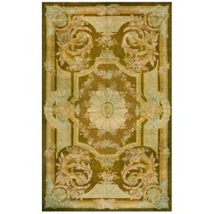 Alfombra francesa de Savonnerie de mediados del siglo XIX ( 11'9" x 19'6" - 358 x 595 )