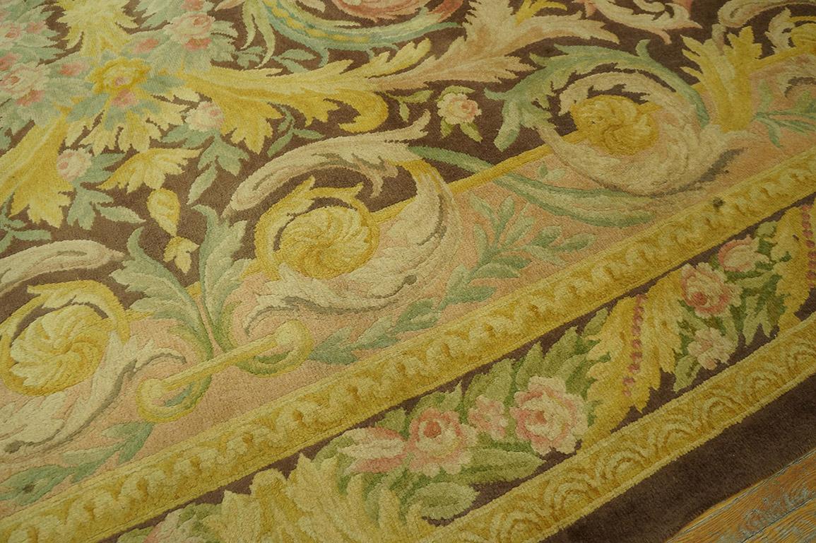 Early 20th Century French Savonnerie Carpet For Sale 1