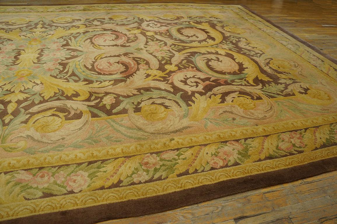 Early 20th Century French Savonnerie Carpet For Sale 2