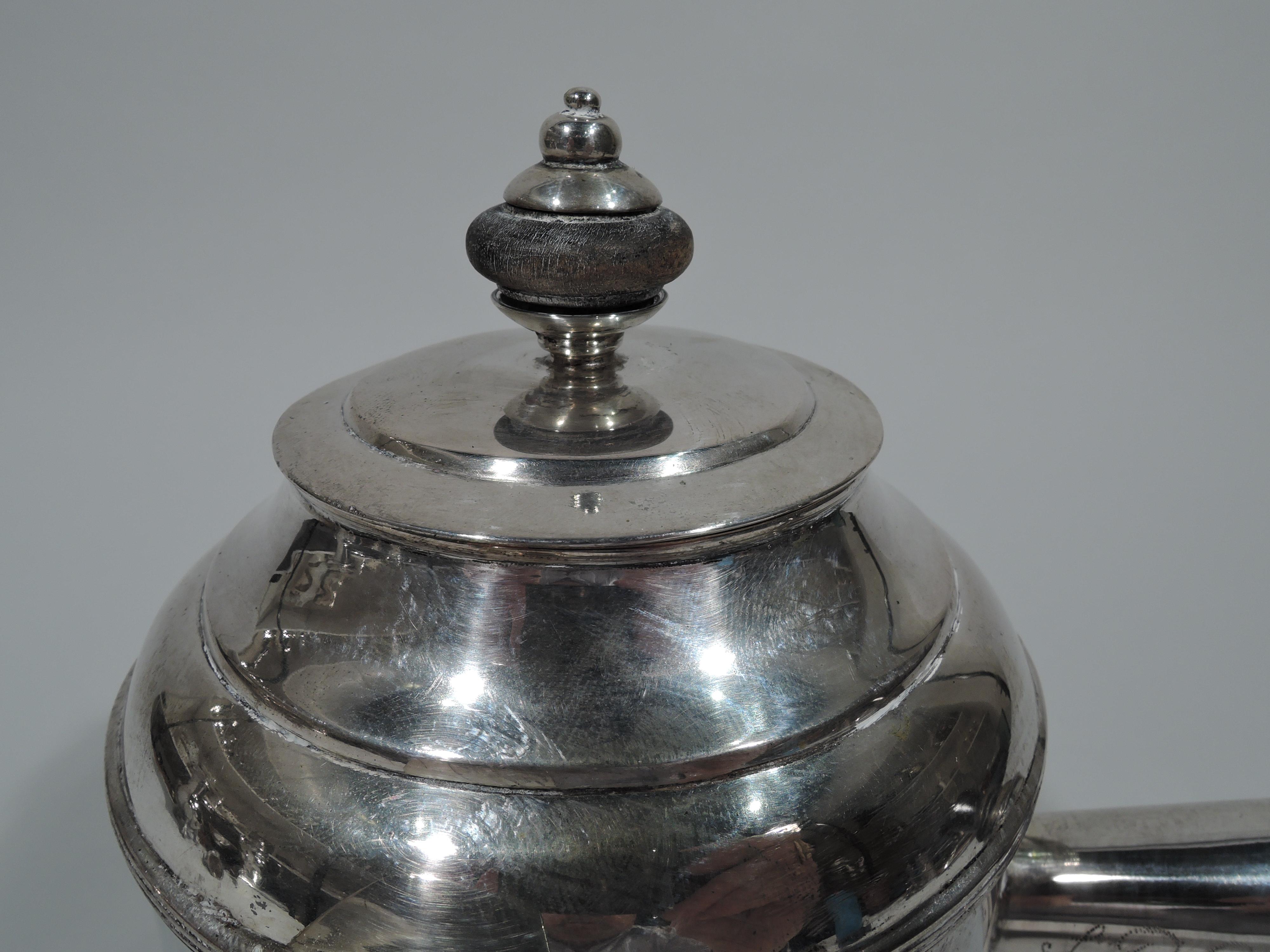 19th Century Antique European Silver Coffeepot