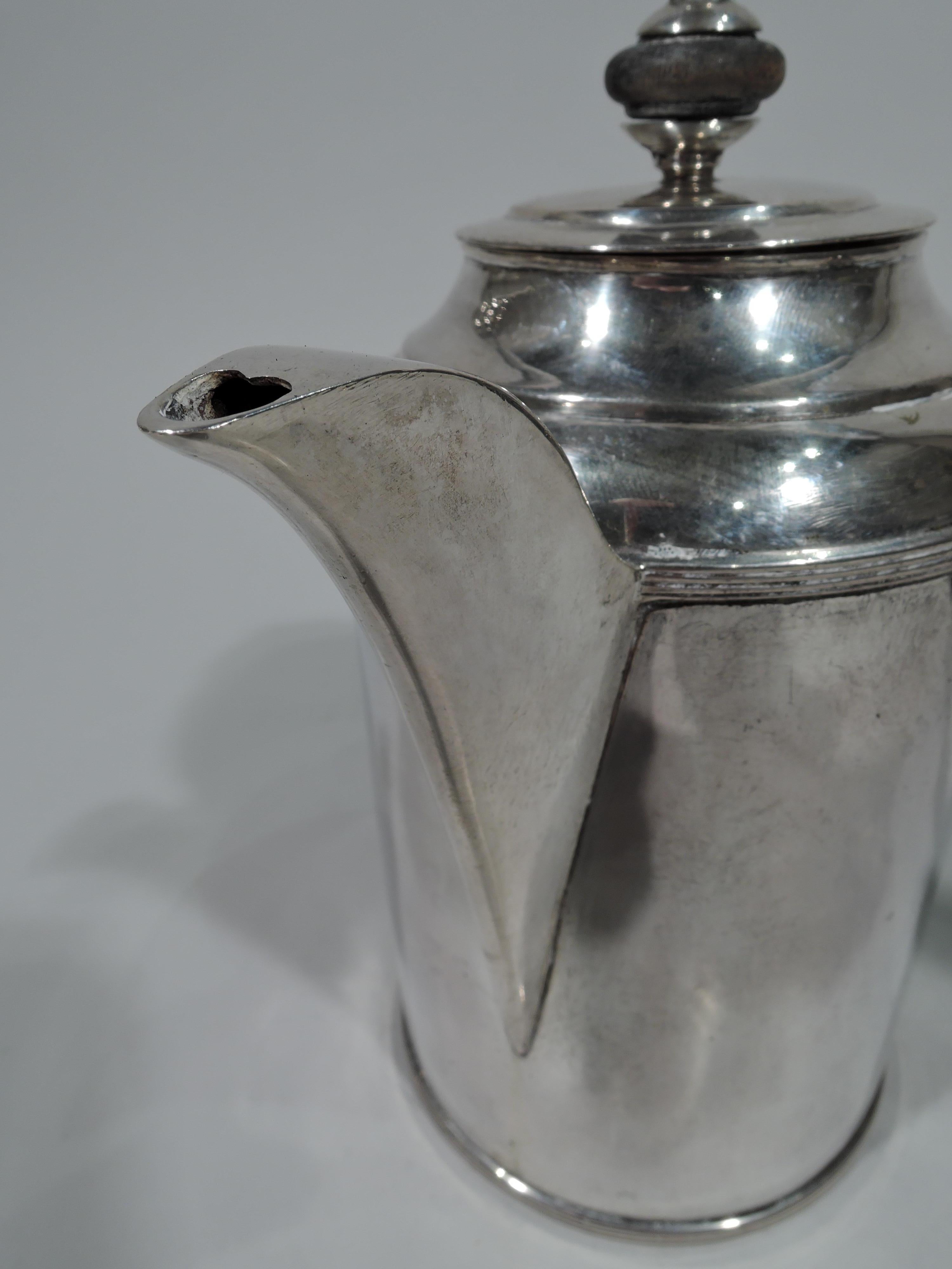 Antique European Silver Coffeepot 1