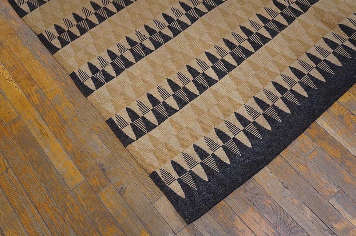 Mid 20th Century Swedish Flat-Weave ( 5'6