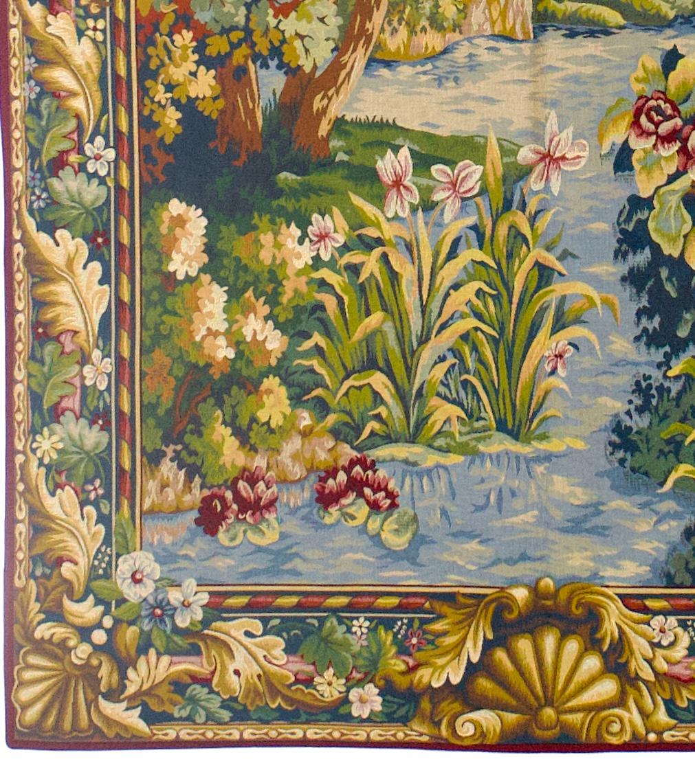Antique European Tapestry 4’10