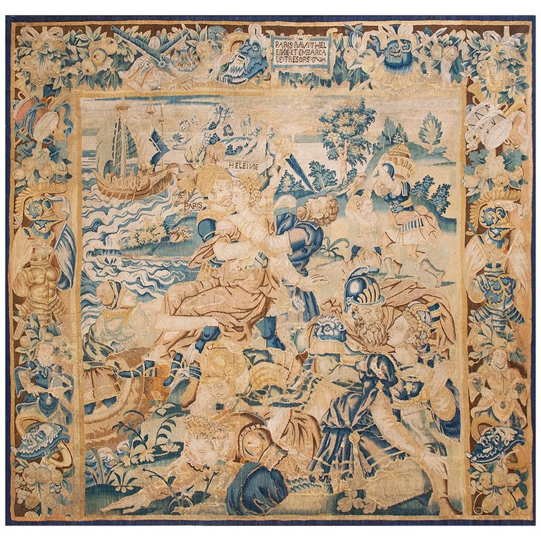 Antique European Tapestry For Sale at 1stDibs
