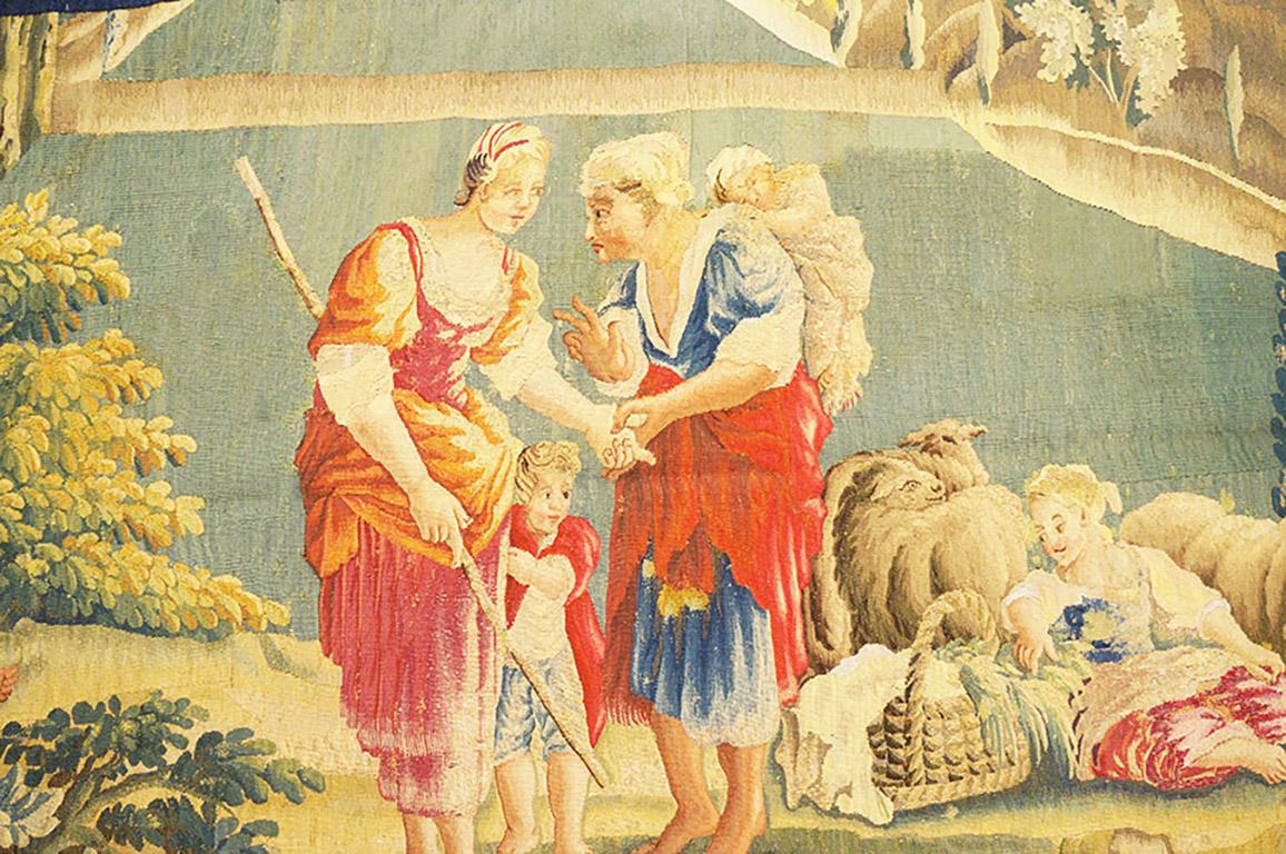 Mid-18th Century French Tapestry ( 3'4