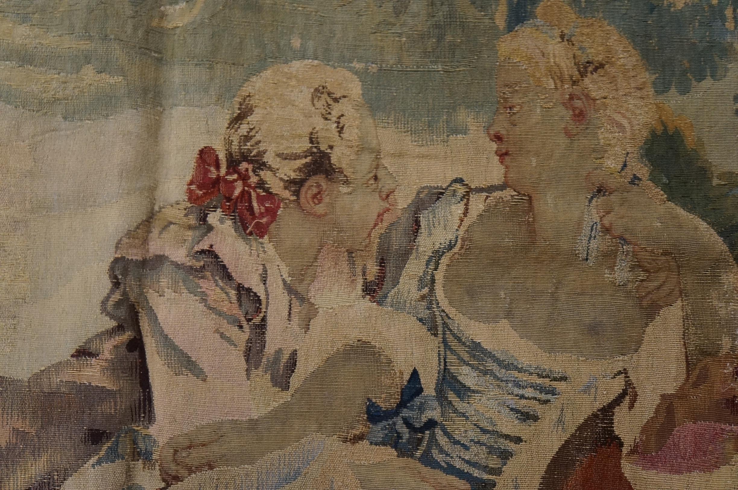 Early 18th Century French Tapestry ( 4'9