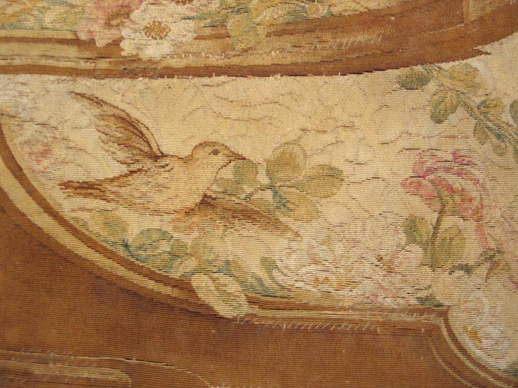 Hand-Woven Mid 18th Century French Beauvais Tapestry ( 6' 4